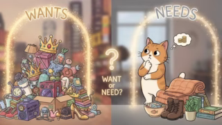 賢い消費：欲しいもの？必要なもの？