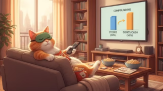 カウチポテトポートフォリオ：ソファーでゴロゴロしながら資産が増える？