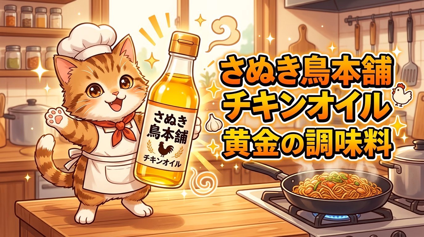 さぬき鳥本舗 チキンオイル：黄金の調味料