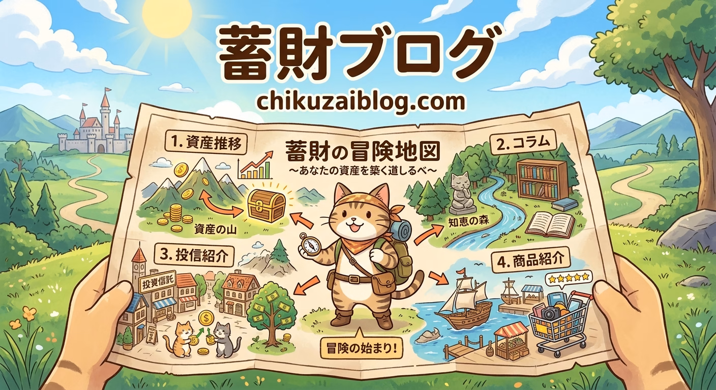 【はじめての方へ】当ブログ「蓄財ブログ」の歩き方とおすすめコンテンツ案内